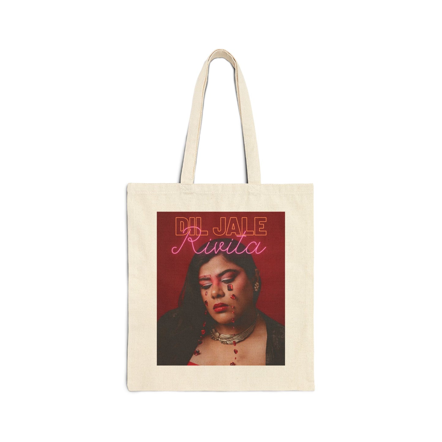 DIL JALE Cotton Canvas Tote Bag