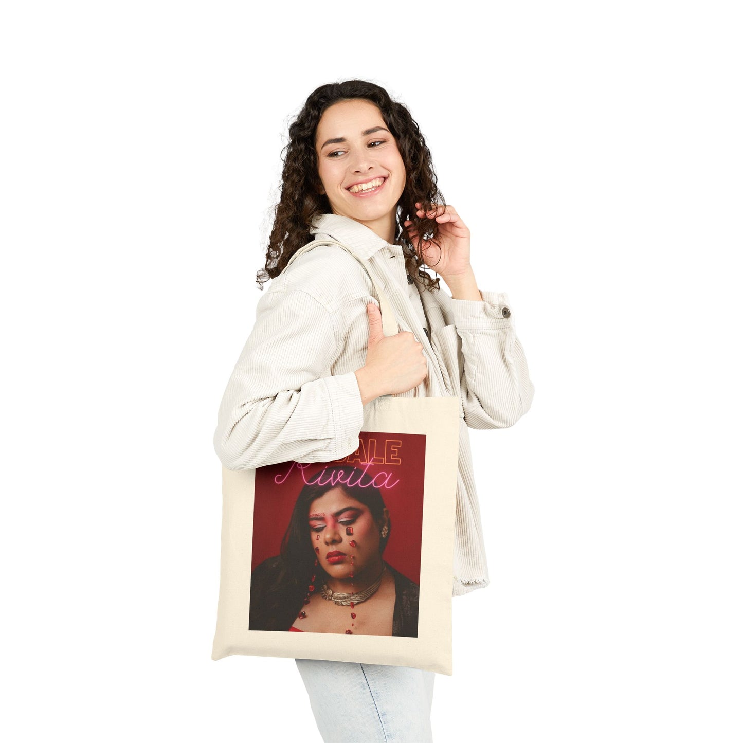 DIL JALE Cotton Canvas Tote Bag