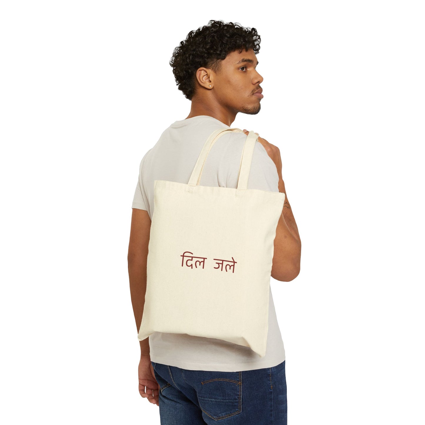 DIL JALE Cotton Canvas Tote Bag