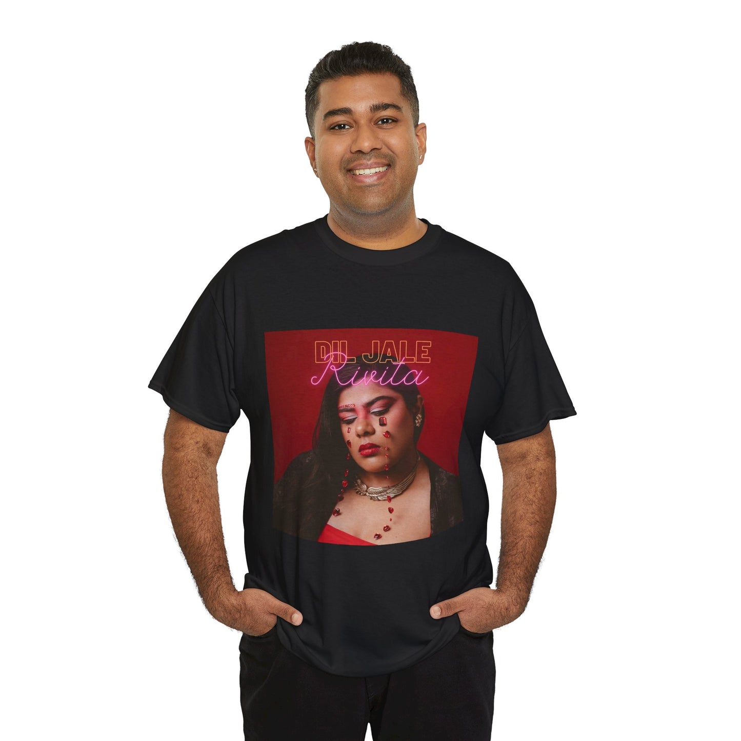DIL JALE Front Print Vintage Tshirt