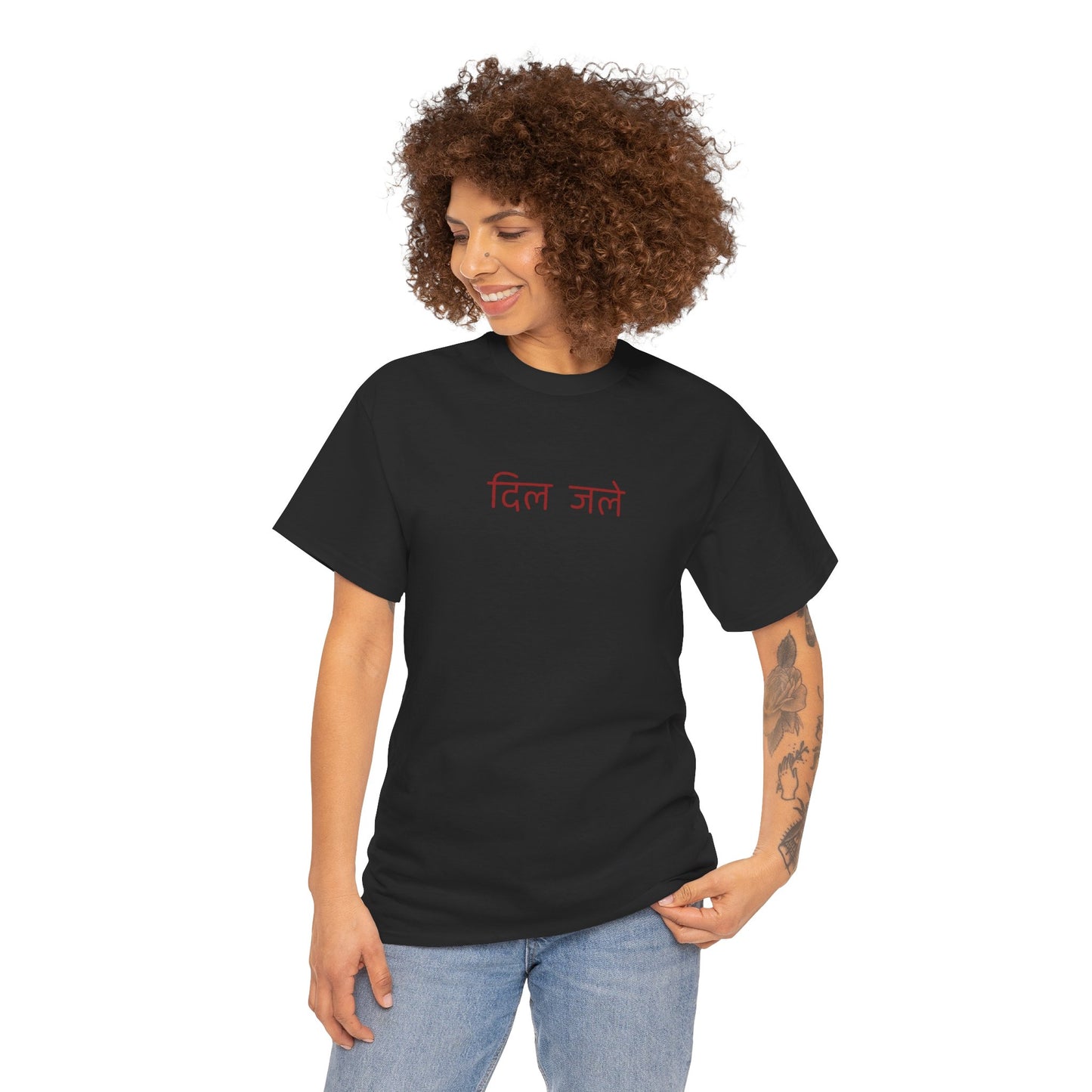 DIL JALE Vintage T‑Shirt Front and Back Print
