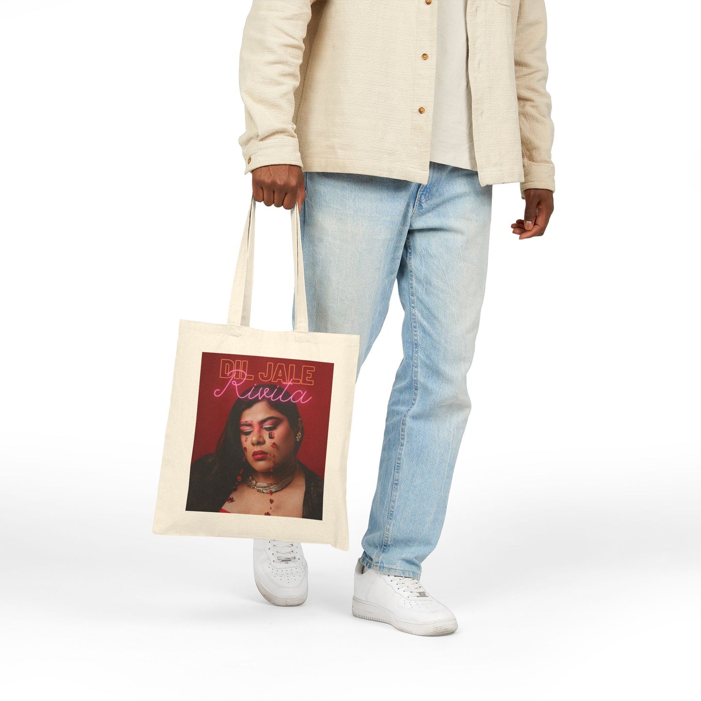 DIL JALE Cotton Canvas Tote Bag