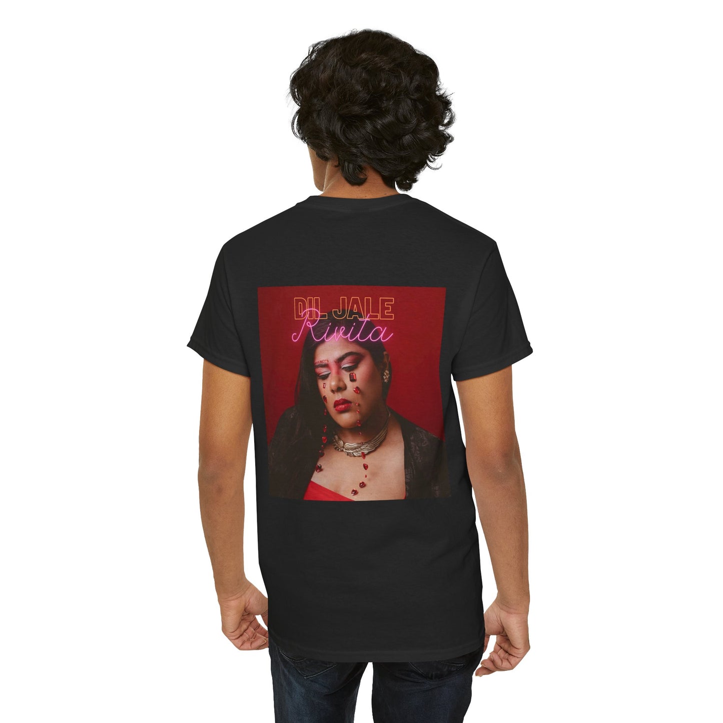 DIL JALE Vintage T‑Shirt Front and Back Print