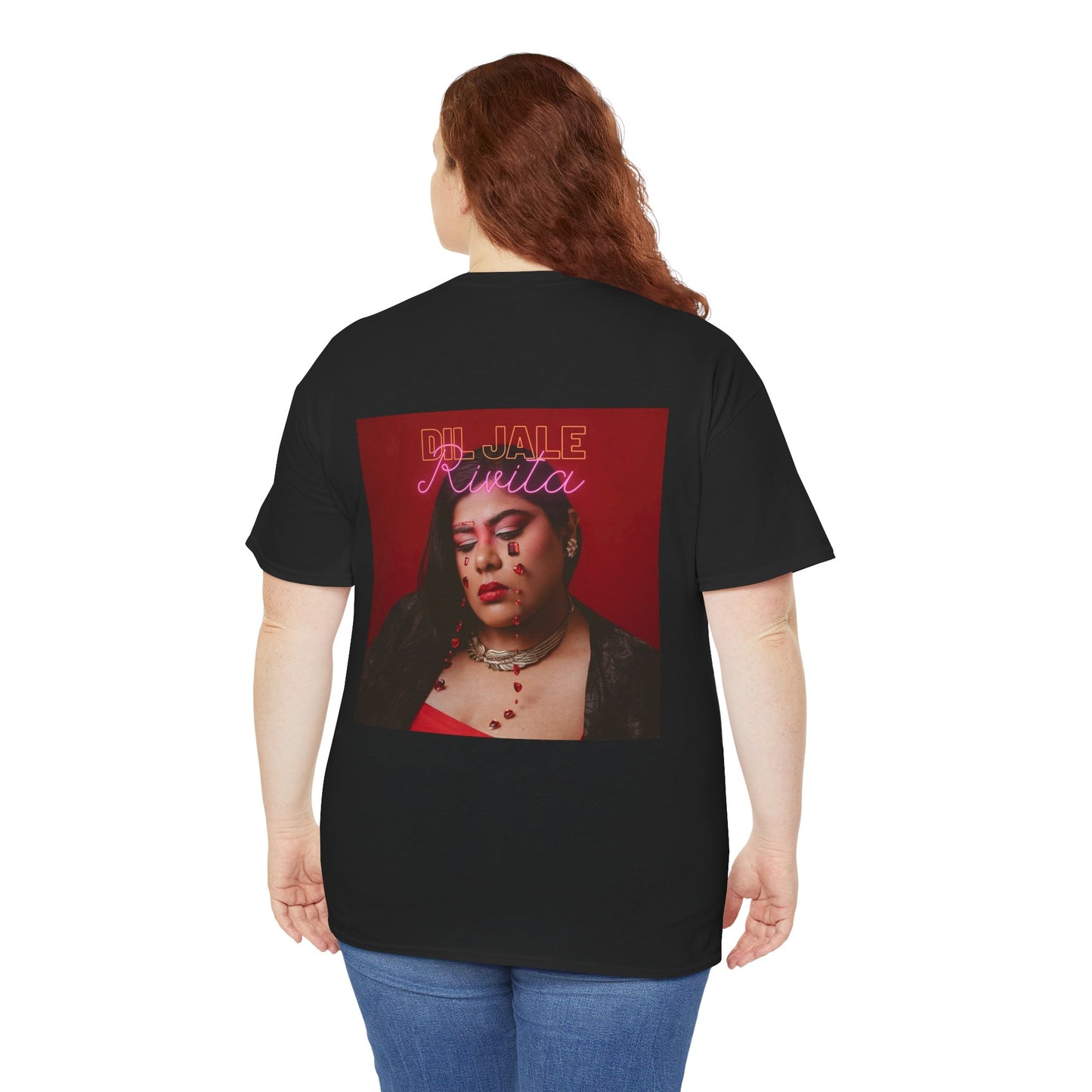 DIL JALE Vintage T‑Shirt Front and Back Print